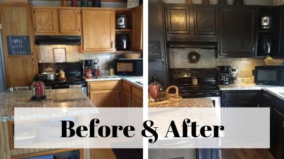 Gel Stain Your Cabinets On A Budget