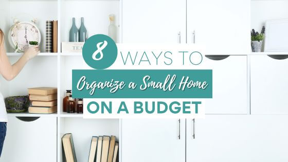 Bookshelves to organize a small home