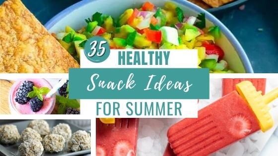 fruit popsicles and snacks for Summer