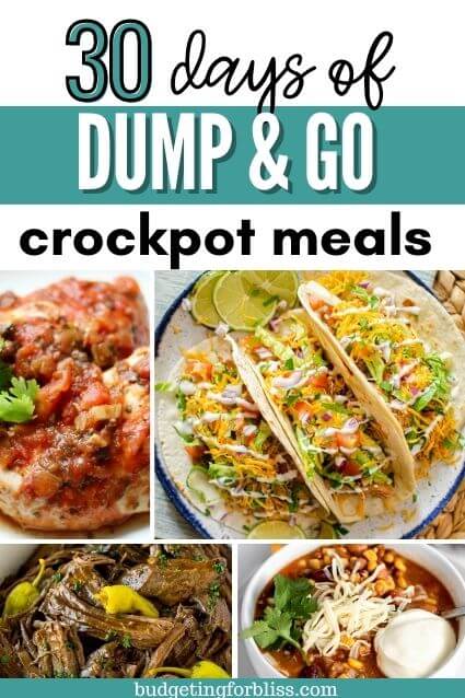 A simple and easy to assemble dump meal for the crockpot. This is a go