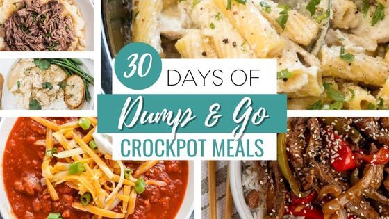 30+ Dump and Go Slow Cooker Recipes - The Recipe Rebel