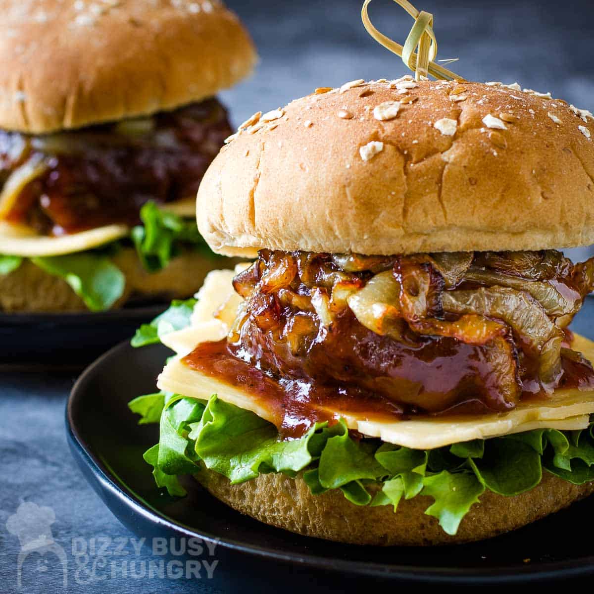 burger in crockpot