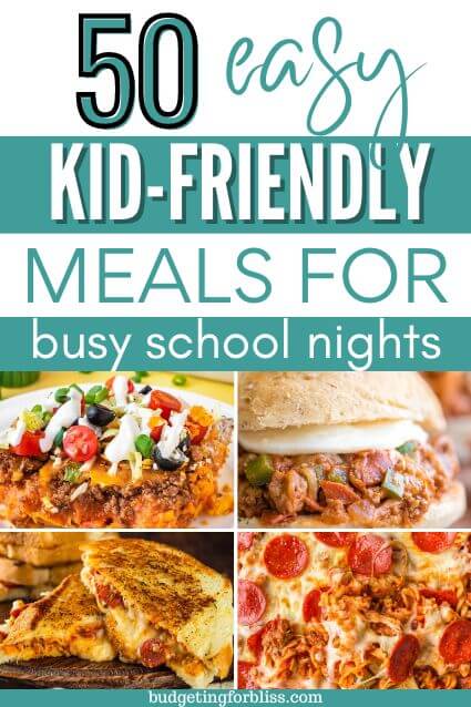 Kid Friendly Pizza Sloppy Joe, Taco Bake, Pizza Casserole and Grilled Cheese