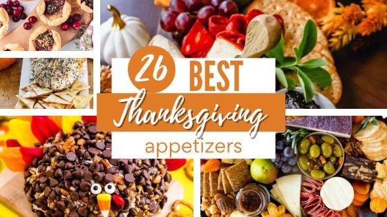 Thanksgiving appetizers and charcuterie boards