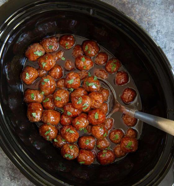 Meatballs in crockpot