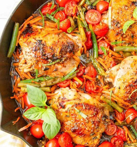 18 No Fuss One Pot Chicken Recipes - Budgeting for Bliss