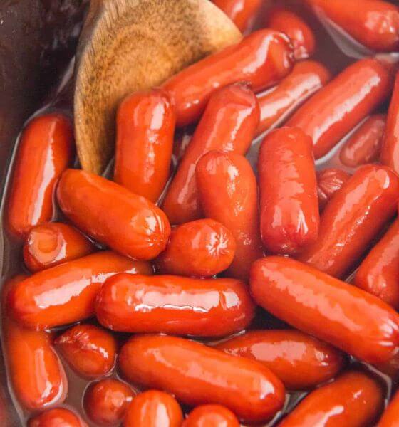 Little smokies in crockpot