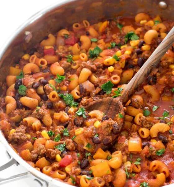 Mexican pasta stainless steel pan