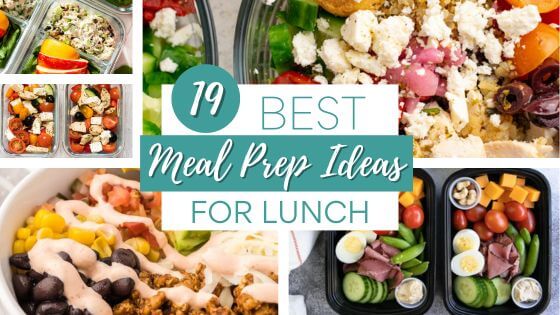 Meal prep lunches containing chicken, salads, and beef