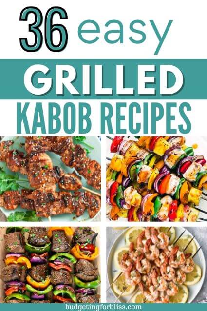 Steak Kabobs, Chicken Kabobs, Shrimp Kabobs for Summer Grilling
