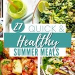 Salads, kabobs, chicken bowls for healthy summer meals