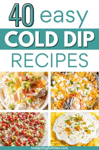 Cold Dip Recipes for Summer Parties