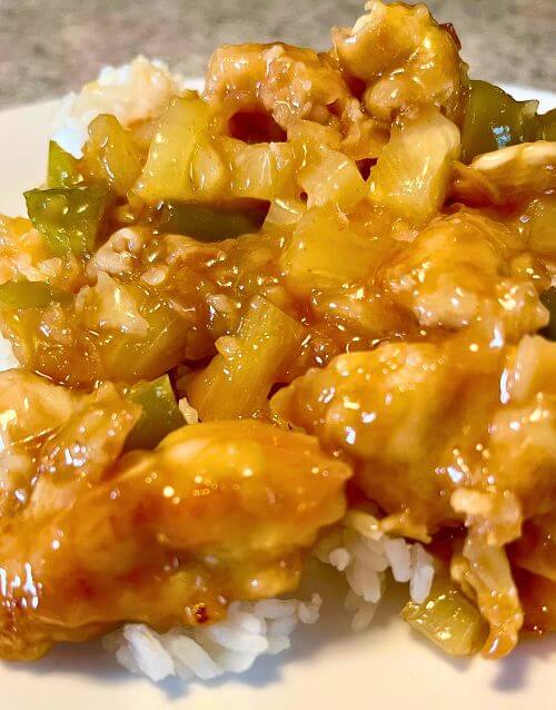 easy sweet and sour chicken