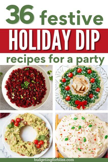 A collection of holiday dip recipes