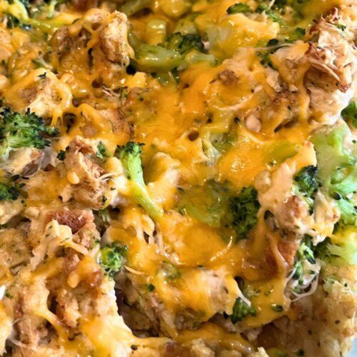 rotisserie chicken stuffing casserole