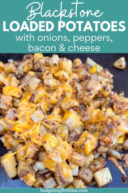Cheesy Potatoes on the Blackstone