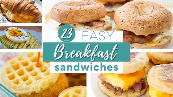 breakfast sandwiches