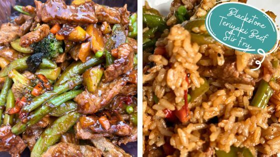 Blackstone Teriyaki Beef 