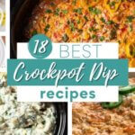 A collection of slow cooker dip recipes