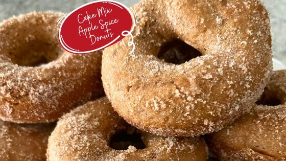 Cake mix donut recipe with applesauce