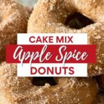 Apple spice donuts