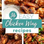 A collection of chicken wing recipes