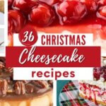 Collection of Christmas cheesecake recipes
