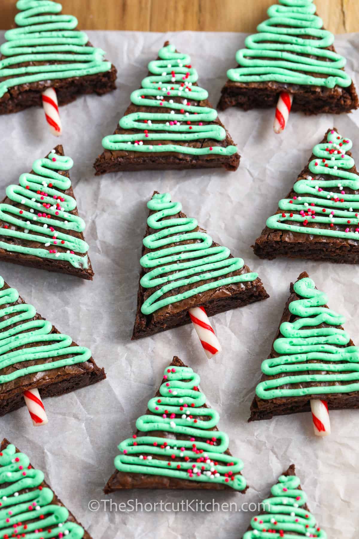 Christmas brownies