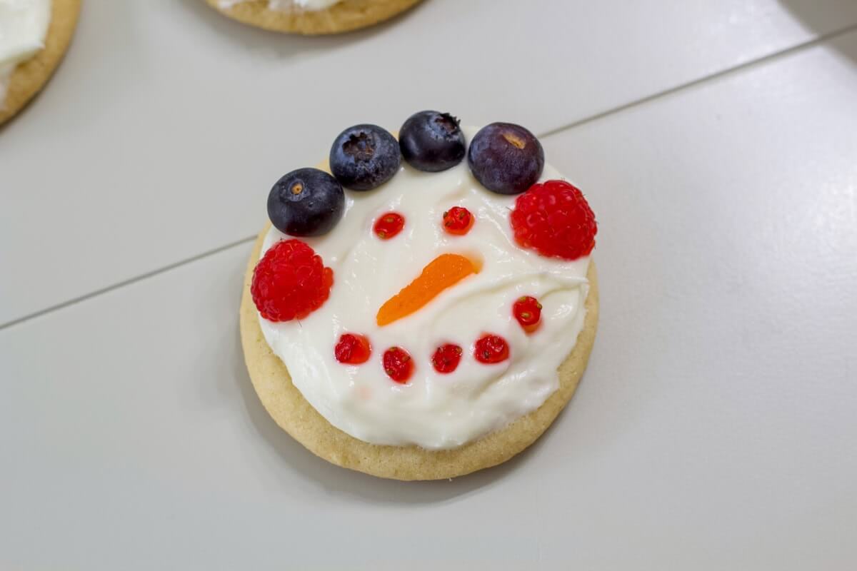 cookie snowman