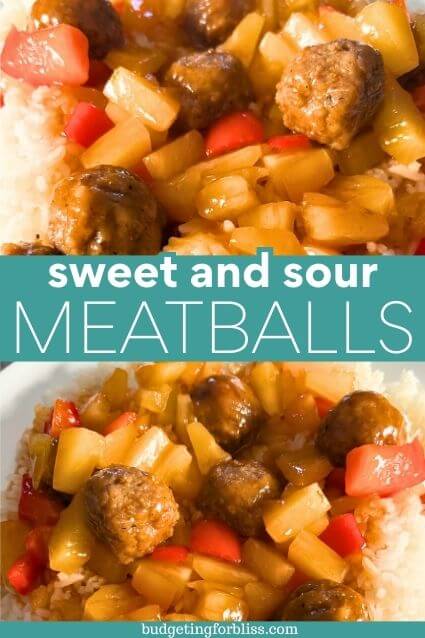Easy Sweet and sour meatball recipe