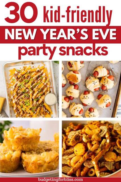 New Year's Eve Party Snacks for Kids