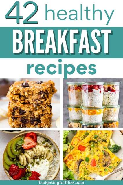 Collection of healthy breakfast recipes