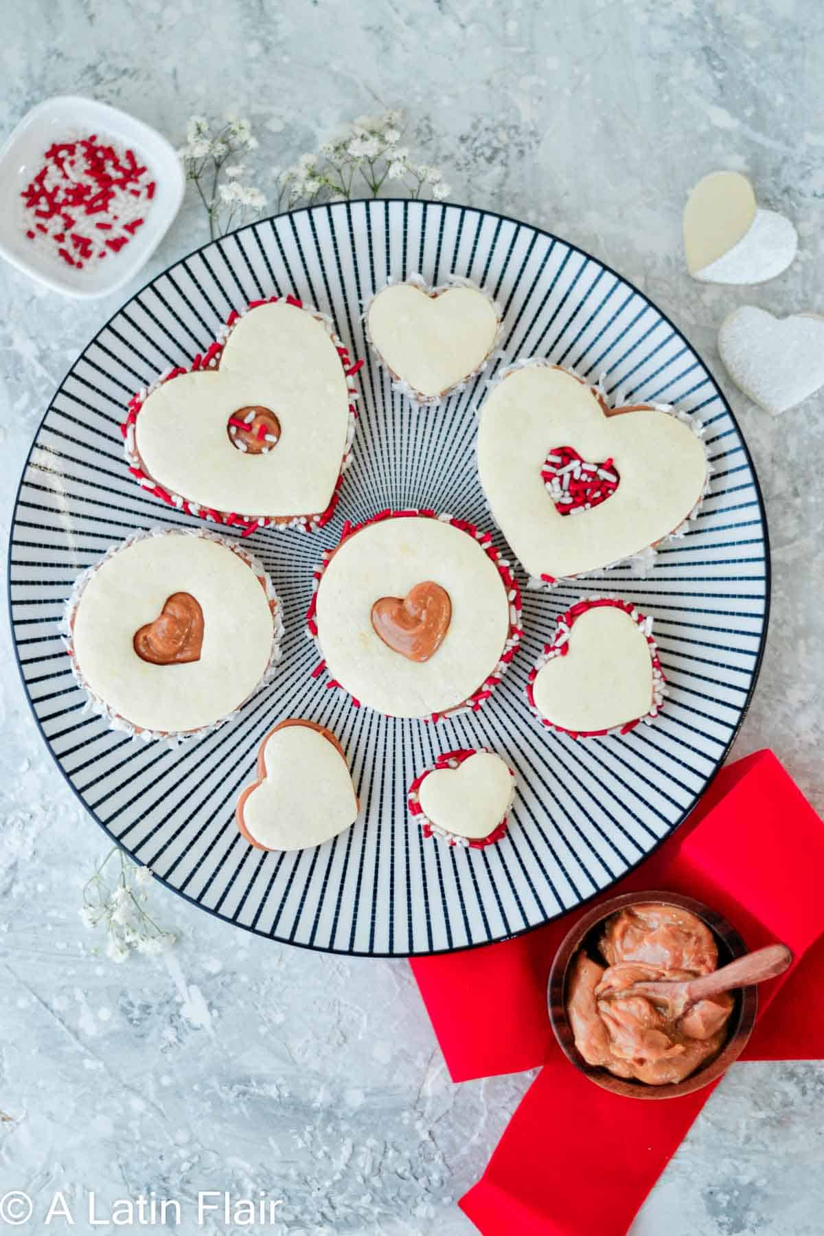 Valentine's day cookies
