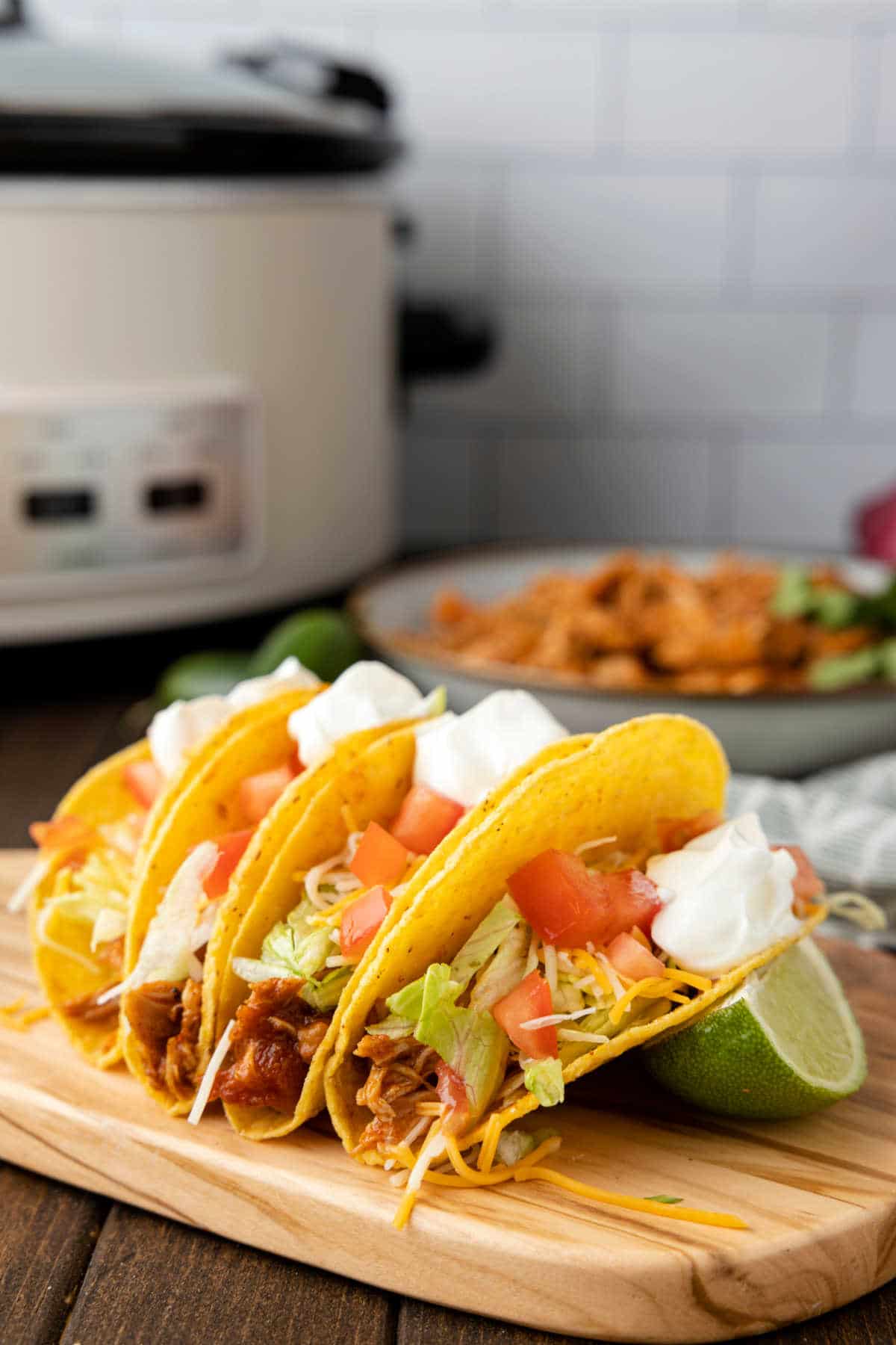 slow cooker tacos