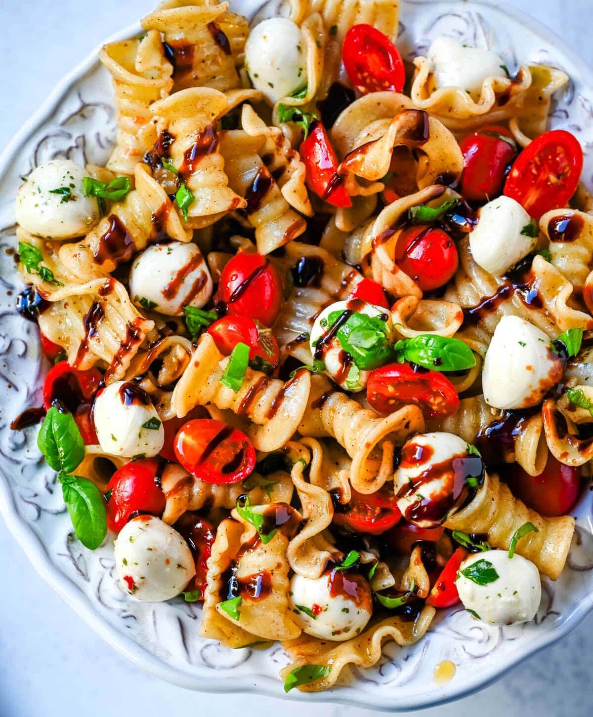 Pasta Salad in Dish
