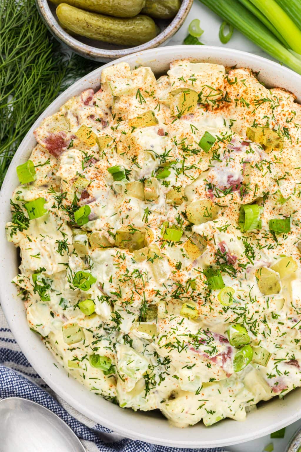 potato salad in bowl