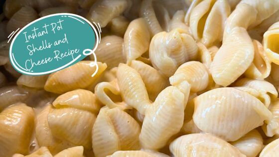 Cheese and shell pasta in the Instant Pot