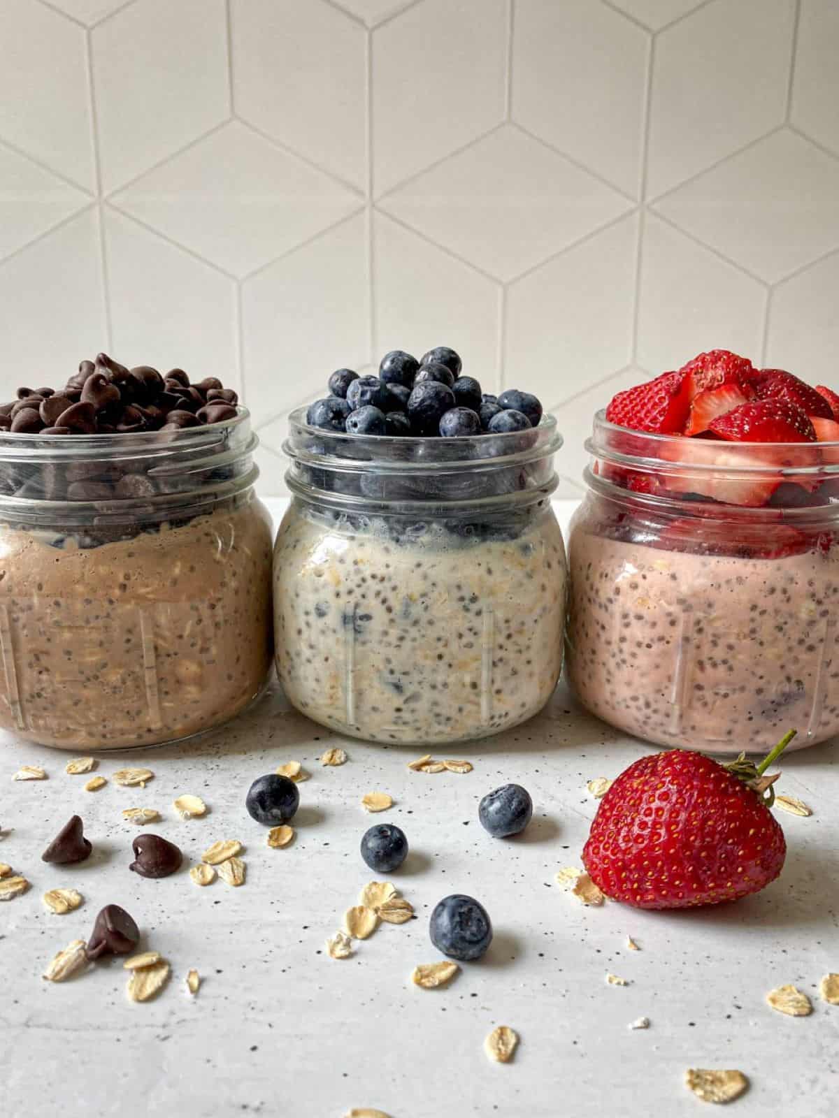 high protein overnight oats