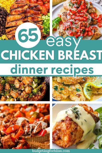 Collection of chicken breast recipes