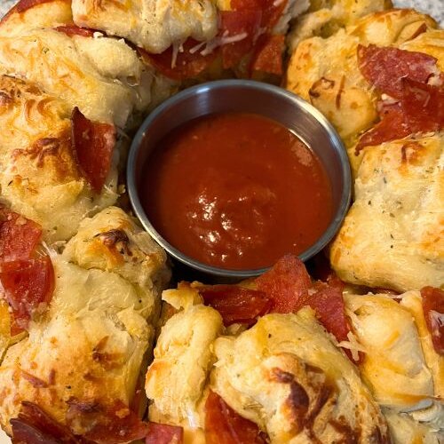 Easy pizza monkey bread