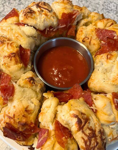 Easy pizza monkey bread