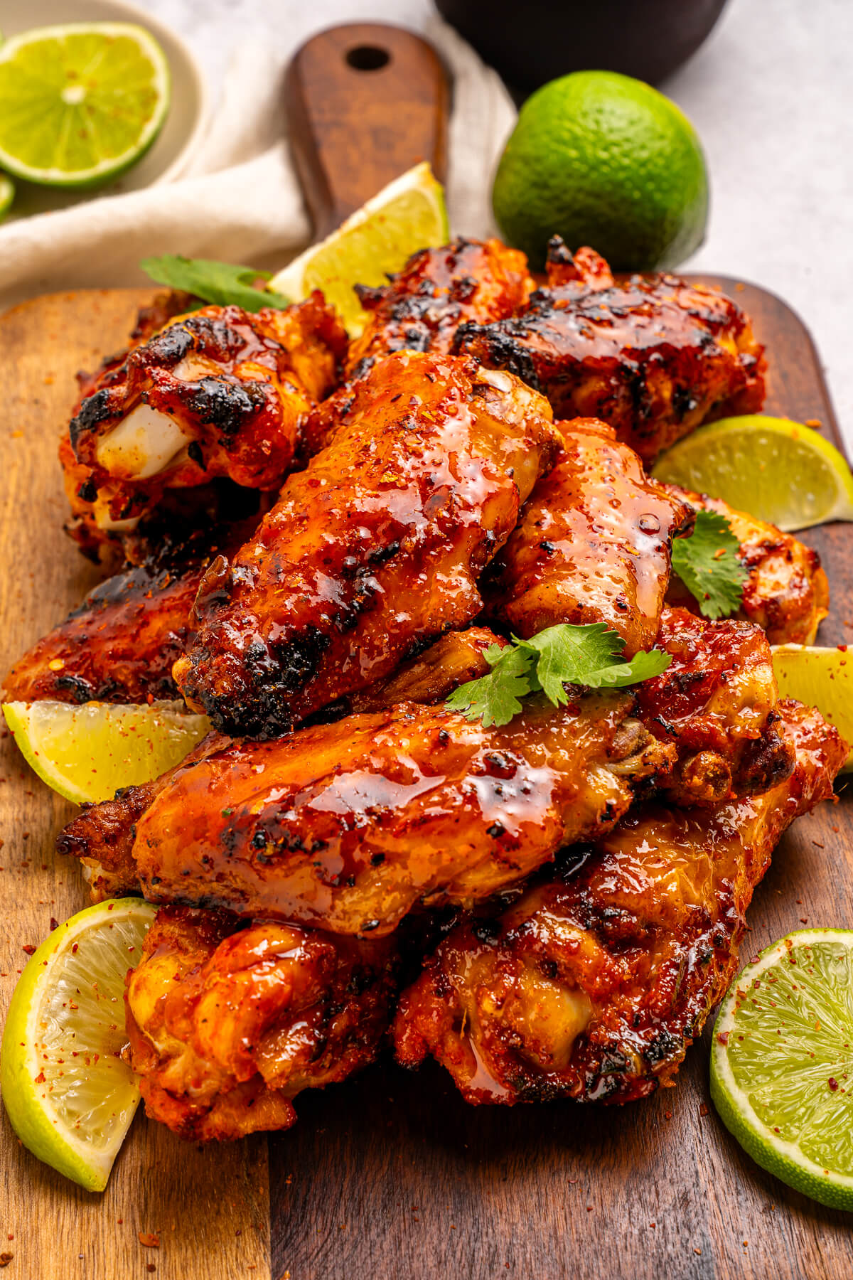 grilled chicken wings