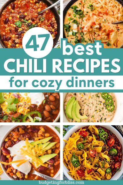 Collection of easy chili recipes