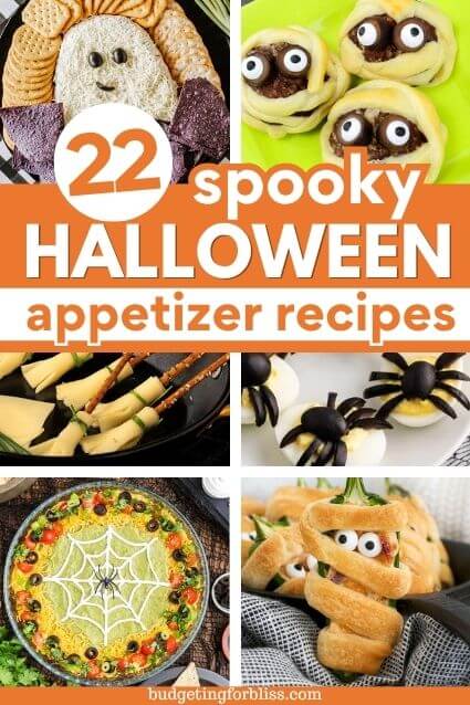 spooky Halloween appetizers and dips