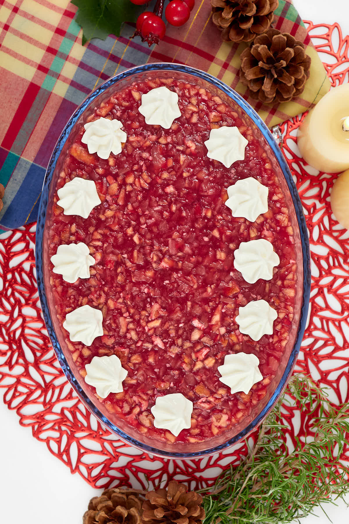 Cranberry Jello salad