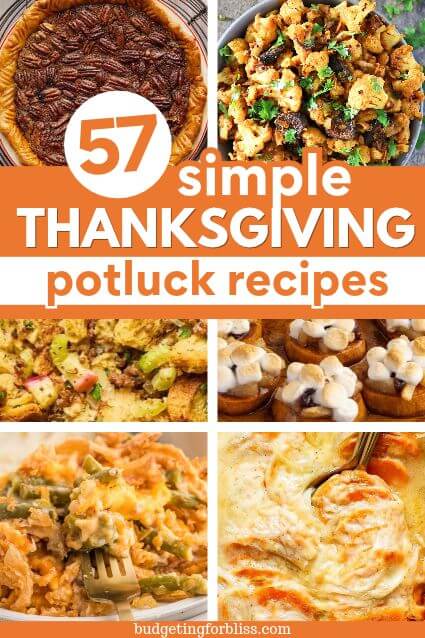 Thanksgiving Potluck Dishes