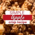 apple crisp recipe